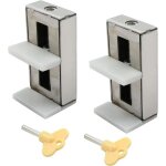 2pcs verrous de fen�tre porte coulissante patio embrailleur bloc baie vitr�e coulissante verrouillage ...