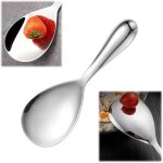 2pcscuillre  riz lgante et minimaliste poigne anti - brlure ustensile de cuisine en acier inoxydable ...