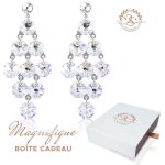 2splendid boucle doreille femme cristaux autrichiens. belle bote cadeau. cadeau original nol. 2splendid ...