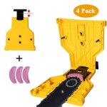 2windeal affteur de de trononneuse afftage pr lame de scie  chane avec 4 pierre  aiguiser nouvelle ...