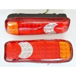 2x 12v r�cup�ration led feux arri�re 12v pour camping - car camion remorque camionnette ch�ssis benne ...