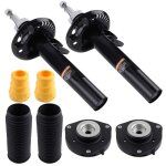 2x amortisseur + palier de jambe + protection kit avant pour vw golf 6 audi a3 8p