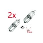 2x ampoule 12v 10w ba9s auto lampe angel eyes voiture veilleuse feu phare avant auto culot baionnette ...