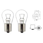 2x ampoule 12v 21w ba15s feu arriere clignotant stop phare lampe avant arriere