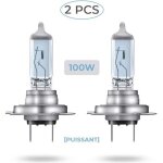 2x ampoules h7 avant phares et croisement - 100w puissant blanc 12v couleur 5500k - lampe ampoule halogène ... 2x ampoules h7 avant phares et croisement - 100w puissant blanc 12v couleur 5500k - lampe ampoule halogène ...