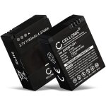 � 2x batterie remplacement ahdbt - 201 ahdbt - 301 ahdbt - 302 pour gopro hero 3 hero 3 white hero 3 ...