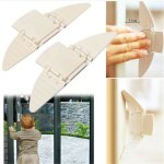 2x bloque arrêt fermeture fenêtre coulissante serrure sécurité adhésif pour enfant bébé 2x bloque arrêt fermeture fenêtre coulissante serrure sécurité adhésif pour enfant bébé