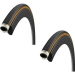 2x boyau 700 x 23 vittoria rally noir / beige 220tpi 310g vlo course route boyaux