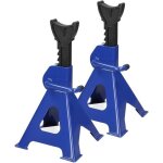 2x chandelles  crmaillre crics de levage 3t 4 pieds robustes 290 - 430 mm  hauteur rglable pour ...