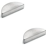 Clavette demi lune - castelgarden - 2 pices - 4x6. 1x15. 3mm - support de lame tondeuse