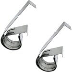 Clip � ressort - easy - 2x - pour plinthe 15 - 22mm - salle de bain - cuisine - gris