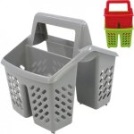 2x egouttoir couverts 15x16cm 4 compartiments rangement schage vaisselle