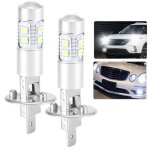 2x h1 100w led ampoule voiture blanc anti - brouillard lumire