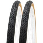 2x pneu vlo 650 x 35b (35 - 584) 275 x 14 noir brun cycle ville route vtc chemin