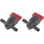 Robinet essence - briggs stratton - 698183 - 2 pi�ces - diam�tre ext�rieur 8mm - alimentation en essence ...