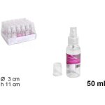 2x vaporisateur rechargeable plastique 50ml bouteille vide spray flacon voyage
