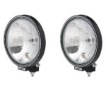 2x12v / 24v 22. 9cm ronde spot feux / phares 4x4 feux offroad camion