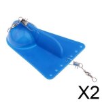 2xabs plastique poids rglable pche en mer pche  la trane plonge bleu fenteer