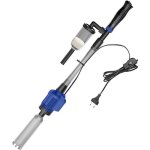 3 en 1 aspirateur automatique pour aquarium nettoyeur de gravier avec ponge filtrante aspirateur de ...