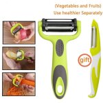 3 en 1 plucheur - idal pour peler les pommes de terre les carottes et divers fruits et lgumes - 2pcs ...
