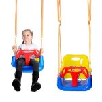 3 en 1 siège bébé balançoire enfant avec dossier Évolutive ceinture sécurité charge max 200kg 3 en 1 siège bébé balançoire enfant avec dossier Évolutive ceinture sécurité charge max 200kg