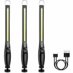 3 baladeuse led m�canicien atelier lampe travail aimant�e rechargeable puissante garage chantier portable ...