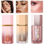 3 b�tons de maquillage pour contour liquide surligneur et blush - rare beauty blush - blush - bronzer ...