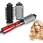 3 brosse soufflante rotative brosse seche cheveux brosse coiffante chauffante livr� avec deux t�tes de ...
