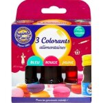 Sainte lucie - 3 colorants alimentaires - sainte lucie - boite 3 * 10ml Sainte lucie - 3 colorants alimentaires - sainte lucie - boite 3 * 10ml