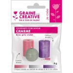 3 colorants solides pour bougie - charme