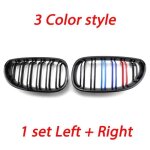 3 couleurs - grille de calandre noire brillante pour bmw s�rie 5 e60 e61 m5 520i 523i 525i 528i 530i