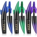 3 couleurs mascara couleur mascara color� violet bleu vert fibre de soie 4d maquillage femme yeux waterproof ...