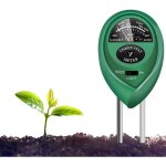 Testeur de sol - 3 en 1 - mesure ph - humidit - lumire - jardinage