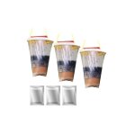 3 pack piege a mouche interieur exterieurpige  moucherons transparent pour attraper les mouches et ...