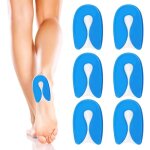 3 paires talonnettes en gel talonnettes en gel talonnette epine calcaneenne talon coussin (taille s 35 ...