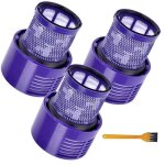 3 paquet filtre de remplacement pour aspirateur dyson v10 sv12 cyclone series compatible avec v10 absolute ... 3 paquet filtre de remplacement pour aspirateur dyson v10 sv12 cyclone series compatible avec v10 absolute ...