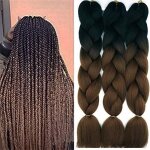 3 pcs 60cm tressage extensions de cheveux tressés jumbo braiding synthétique tresses 2 couleurs - noir ... 3 pcs 60cm tressage extensions de cheveux tressés jumbo braiding synthétique tresses 2 couleurs - noir ...