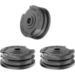 3 pcs bobine pour coupefil coupe bordurefil coupe bordure universelconvient pour bosch art 24 27 30 30 ...