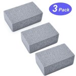 3 pcs griddle grill cleaner stone ponce nettoyage brick block pour enlever les taches de graisse de barbecue ...