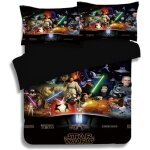 3 pcs avec housse de couette et 2 taies doreiller - motif darth vader de star warscoton mlangstar warsking ...