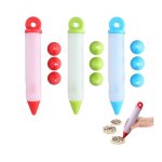 Stylo de dcoration - cuisine - 3 pcs - silicone de haute qualit - rutilisable - facile  nettoyer