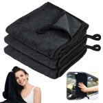 3 pcs total clean chiffon microfibre xxl chiffon miro 40 * 60cm shiny bath serviette torchons lavette ...