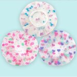 3 pieces bonnet de douche chapeau de douche réutilisables charlotte cheveux douche imperméable avec des ... 3 pieces bonnet de douche chapeau de douche réutilisables charlotte cheveux douche imperméable avec des ...