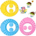 Chapeau douche bébé - non spécifié - 3 pièces - réglable - imperméable - protection des yeux et oreilles ... Chapeau douche bébé - non spécifié - 3 pièces - réglable - imperméable - protection des yeux et oreilles ...