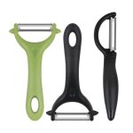 3 pi�ces econome legumes extra tranchant double tranchant eplucheur pomme de terre epluche legume manche ...