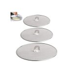 3 pices cran anti - projections de graisse pour pole couvercle anti projection en acier inoxyable ...
