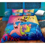 3 pices housse de couette avec 2 taies doreiller 3d bob lponge carr parure de couette avez fermeture ...