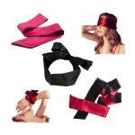 3 pice masques de sommeil blindfold satin bandeau oeilbandage yeux / bandeaux yeux masque de sommeil ...