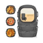 3 pièces silicone moule air fryer accessoires réutilisable friteuse air chaud silicone papier cuisson ... 3 pièces silicone moule air fryer accessoires réutilisable friteuse air chaud silicone papier cuisson ...