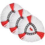 3 pices tte de serpillre de rechange pour 2 - en - 1 recharges de vadrouille en microfibre compatible ...